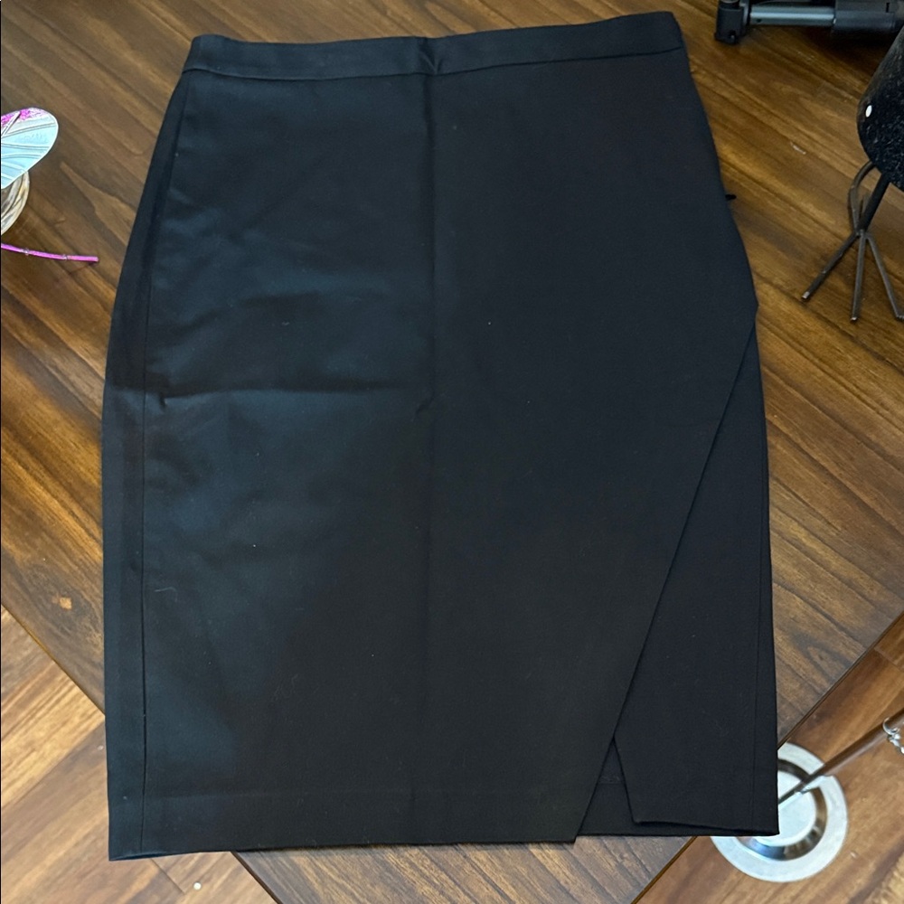 Banana Republic Black Asymmetrical Skirt
